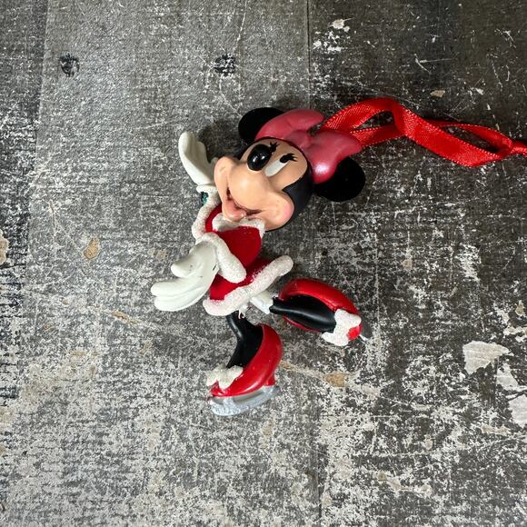 Disney Minnie Mouse Ice skating Ornament Christmas - Picture 9 of 9